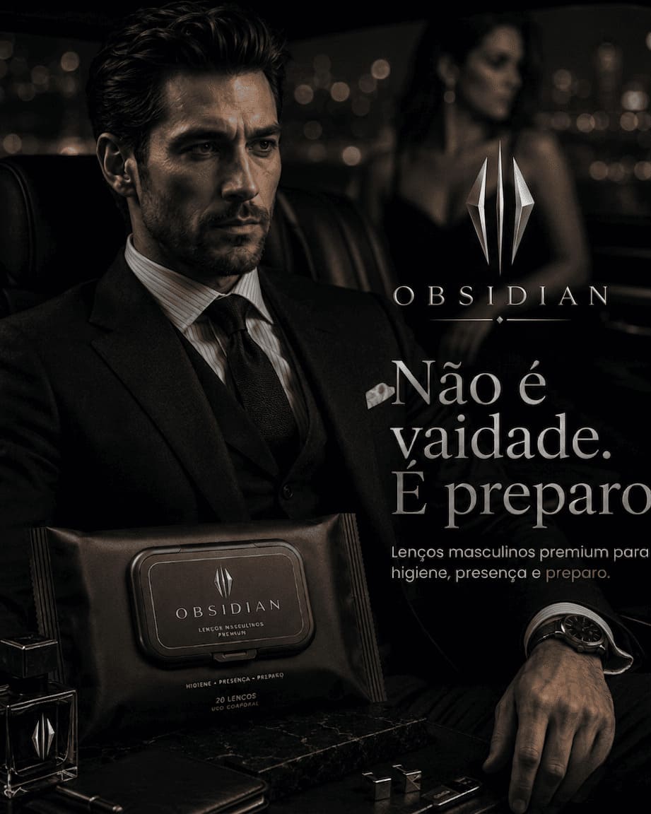 Apresentacao visual Obsidian em ambiente escuro.
